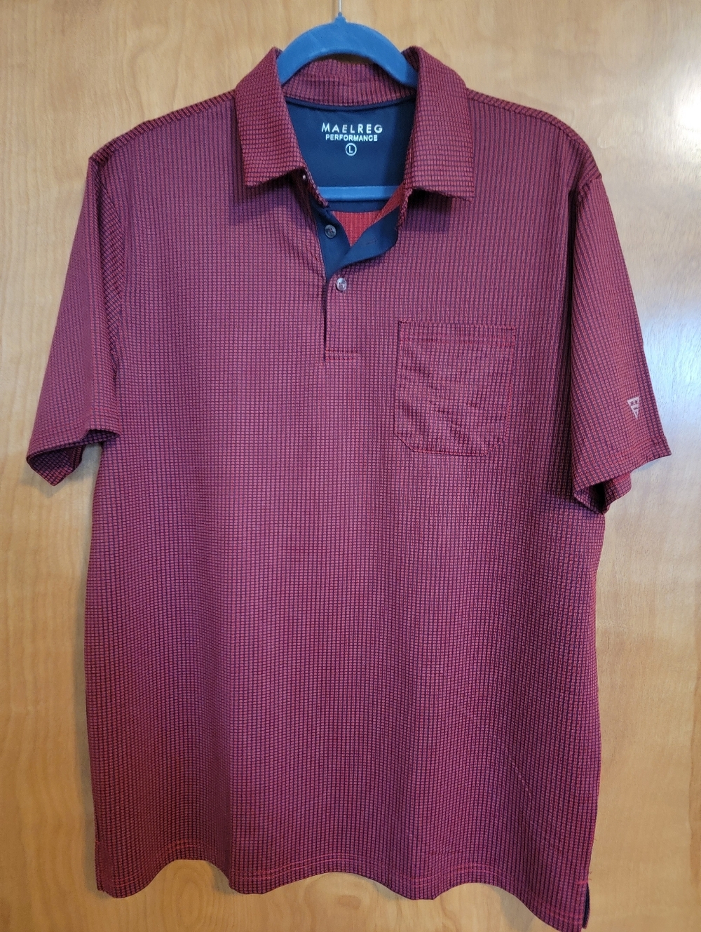 Mens Maelreg Performance Golf Polo